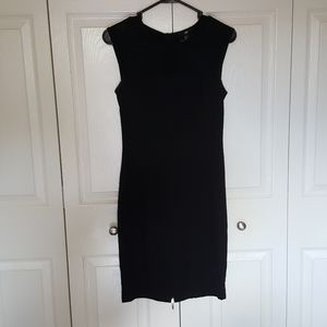 H&M sheer mesh, women's zip up midi body c…